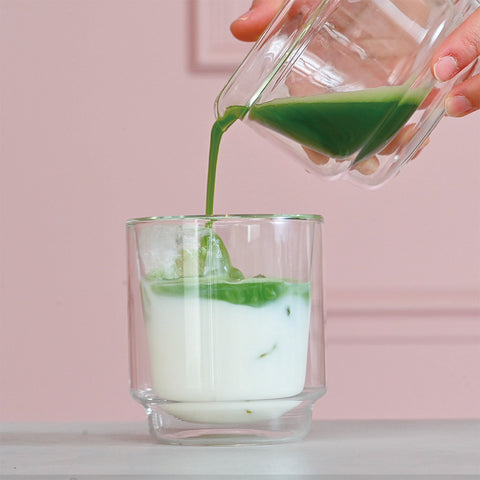 Hario Double-Wall Matcha Cup (Pink)