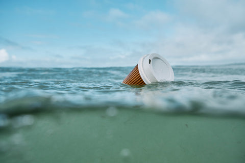 Takeaway coffee cups, tea bags and pollution are flooding our waterways and oceans